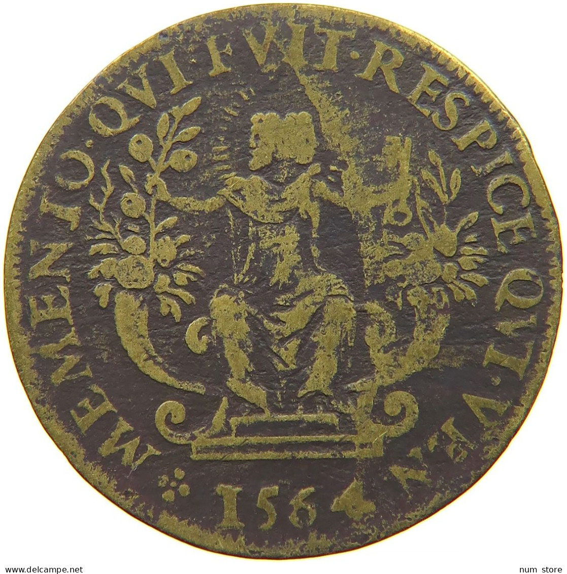 FRANCE JETON CHAMBRE DES COMPTES DU ROI CHAMBRE DES COMPTES DU ROI 1564 #s097 0199 - Royaux / De Noblesse