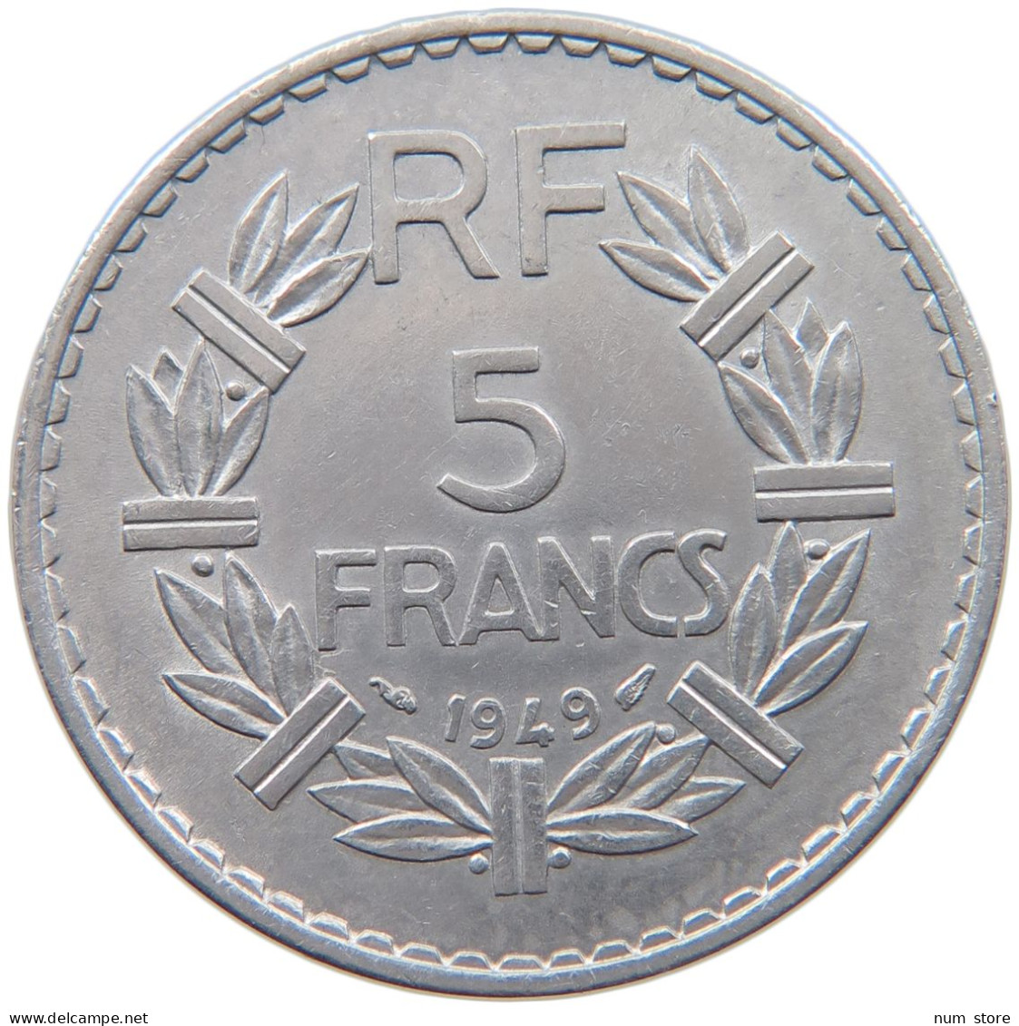 FRANCE 5 FRANCS 1949 #s090 0007 - 5 Francs