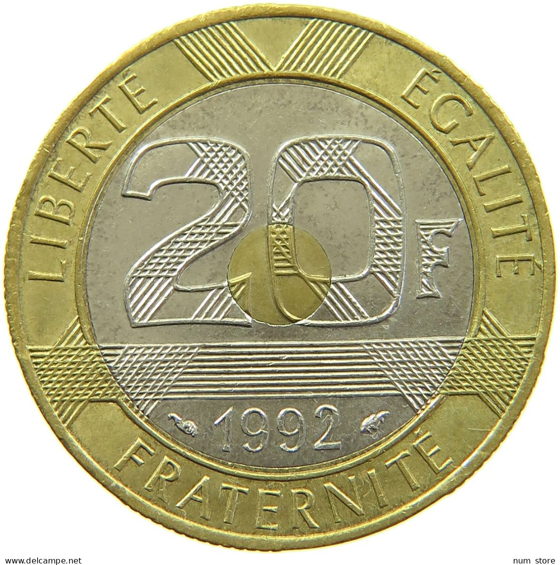 FRANCE 20 FRANCS 1992 #s090 0373 - 20 Francs