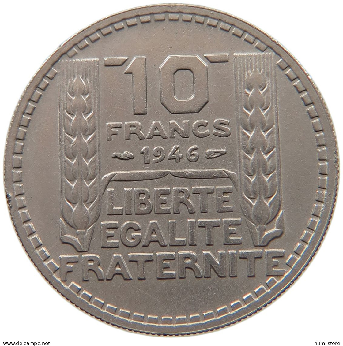 FRANCE 10 FRANCS 1946 #s090 0193 - 10 Francs