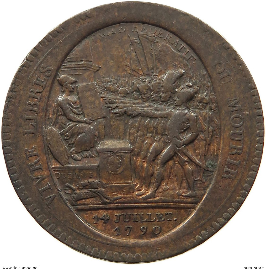 FRANCE 5 SOLS MONNERON 1792 #sm12 0257 - 1791-1792 Constitution (An I)