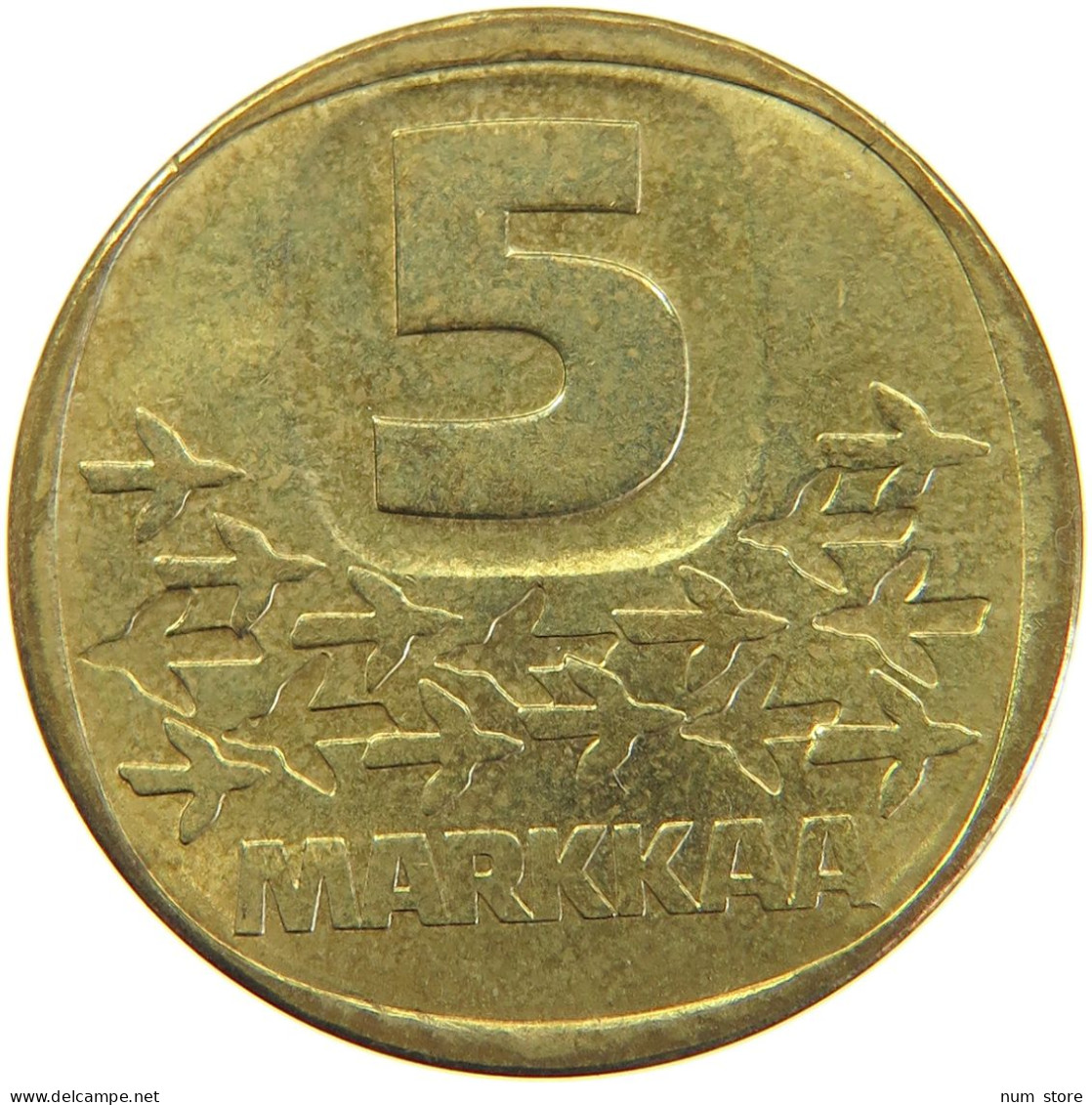 FINLAND 5 MARKKAA 1982 #s092 0043 - Finlande