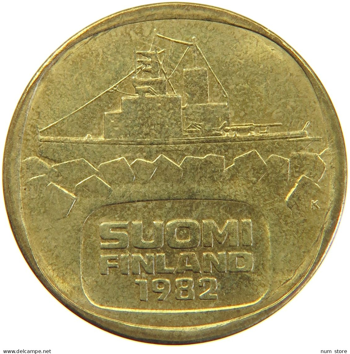 FINLAND 5 MARKKAA 1982 #s092 0043 - Finlande
