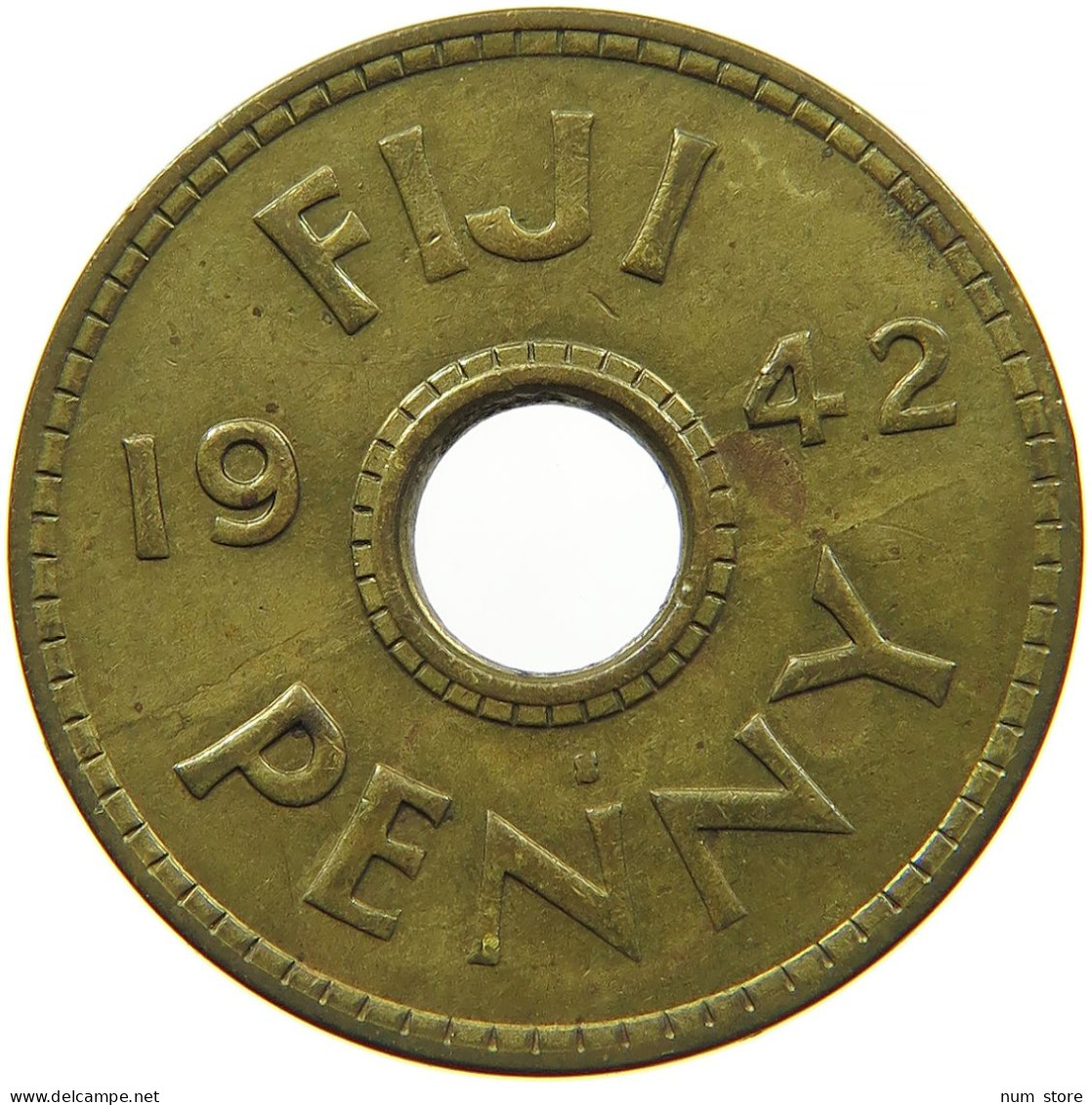 FIJI PENNY 1942 #s098 0363 - Fidschi