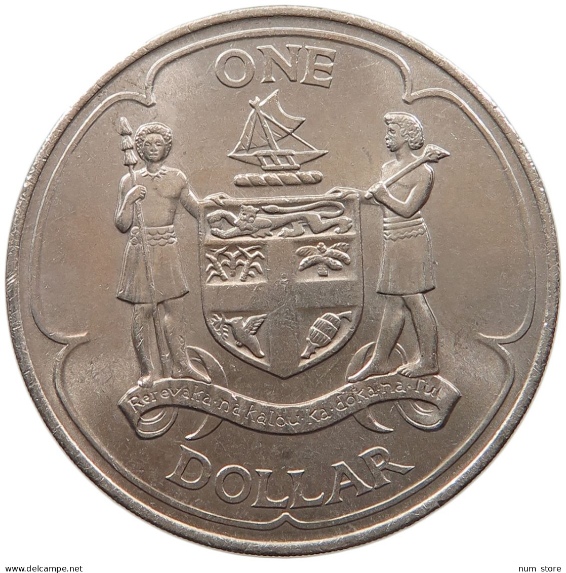 FIJI DOLLAR 1969 #alb065 0405 - Fidji