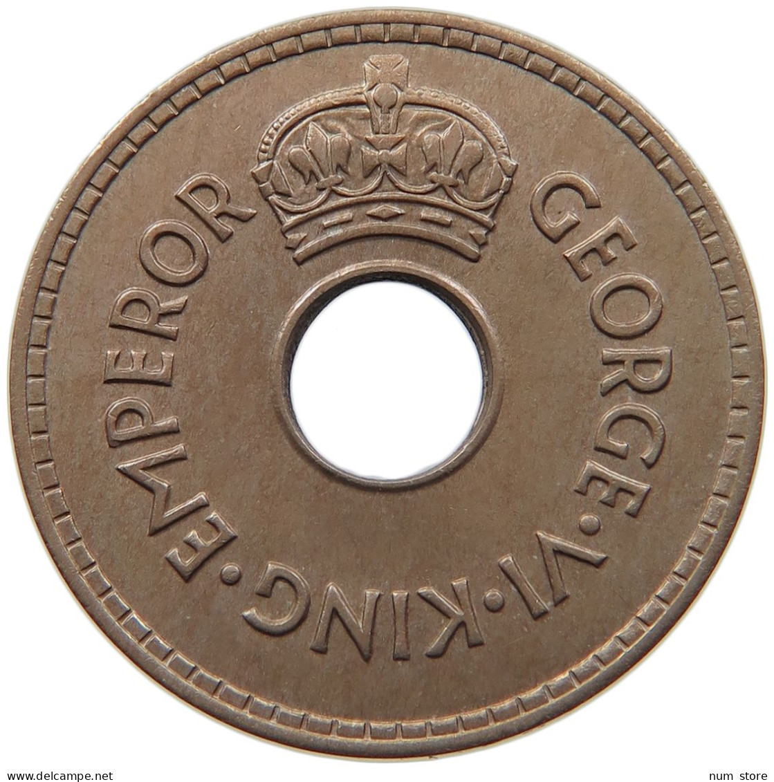 FIJI PENNY 1937 #s099 0047 - Fidji