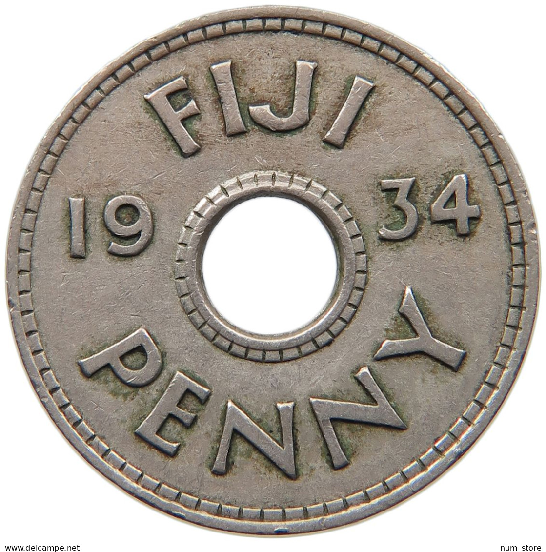 FIJI PENNY 1934 #s099 0045 - Fidji