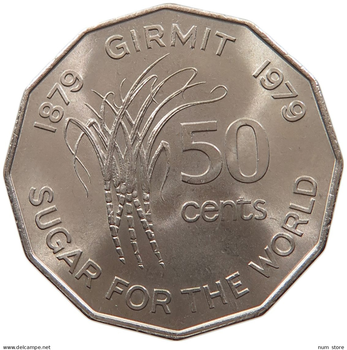 FIJI 50 CENTS 1979 #s097 0007 - Figi