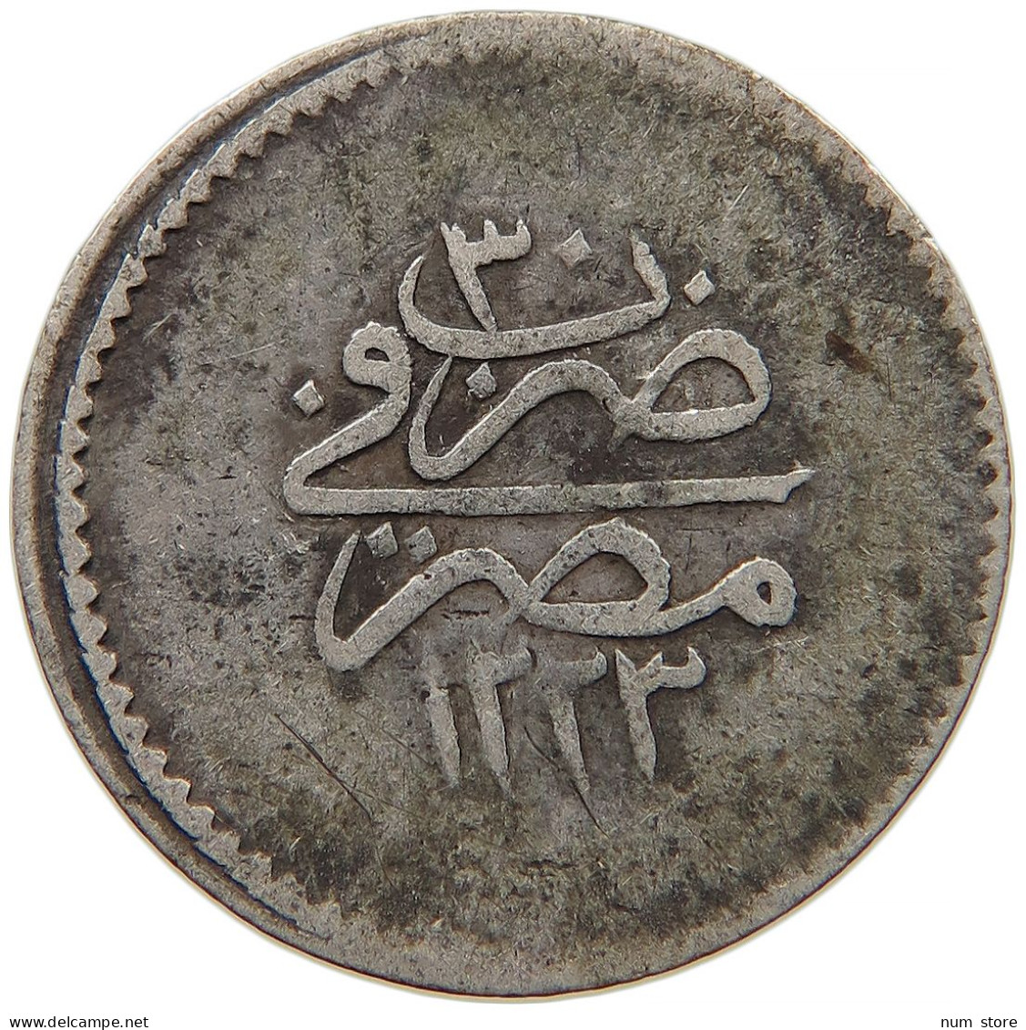 EGYPT OTTOMAN 1 QIRSH 1223/30 MAHMUD II. #s094 0353 - Egypte