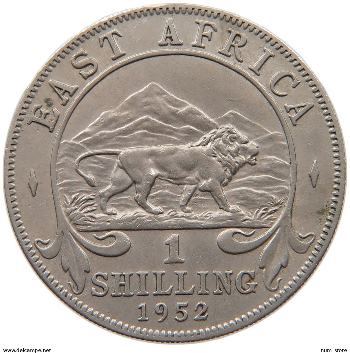 EAST AFRICA SHILLING 1952 #s090 0155 - Colonia Britannica