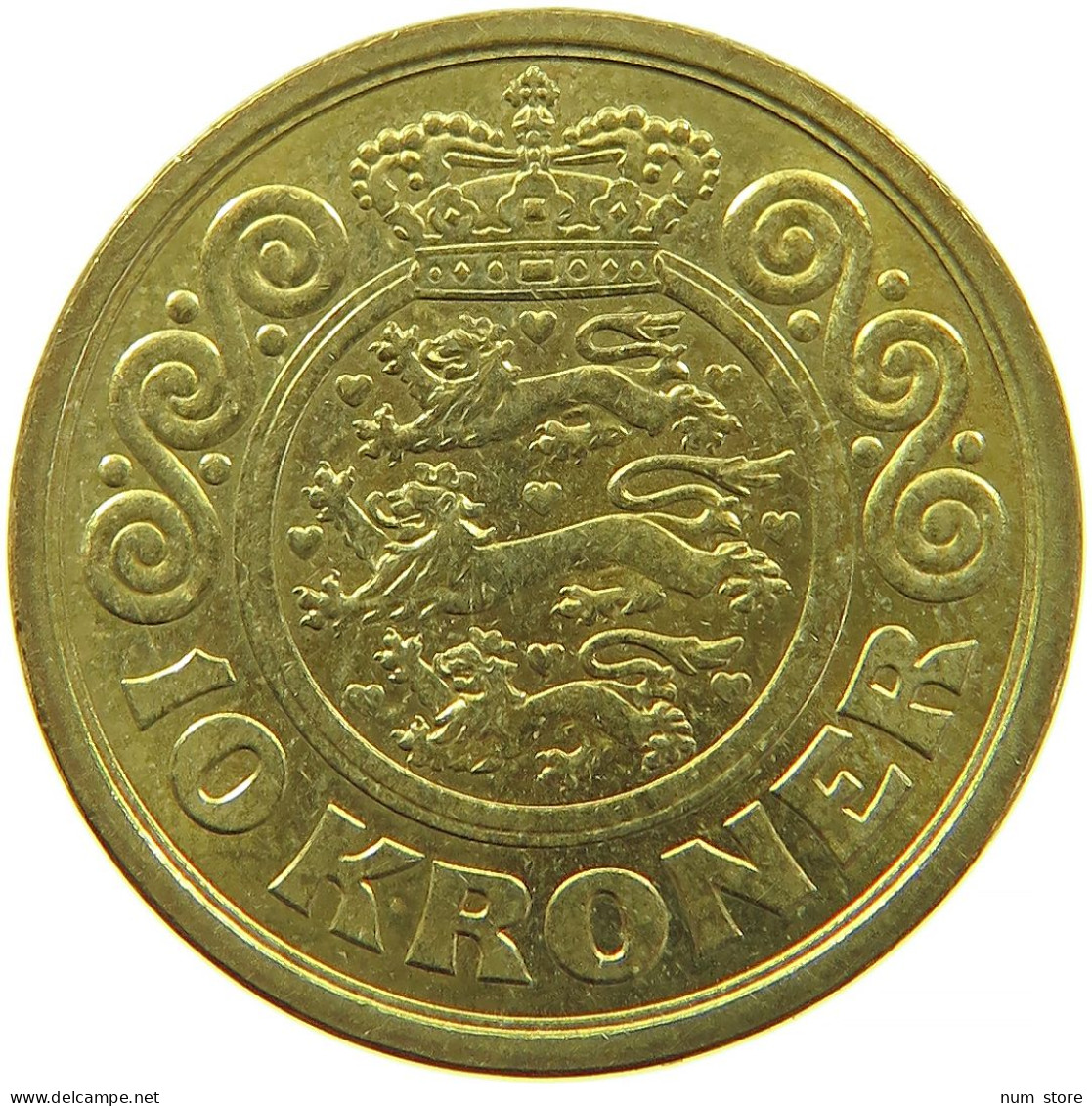 DENMARK 10 KRONER 2001 #s095 0611 - Danemark