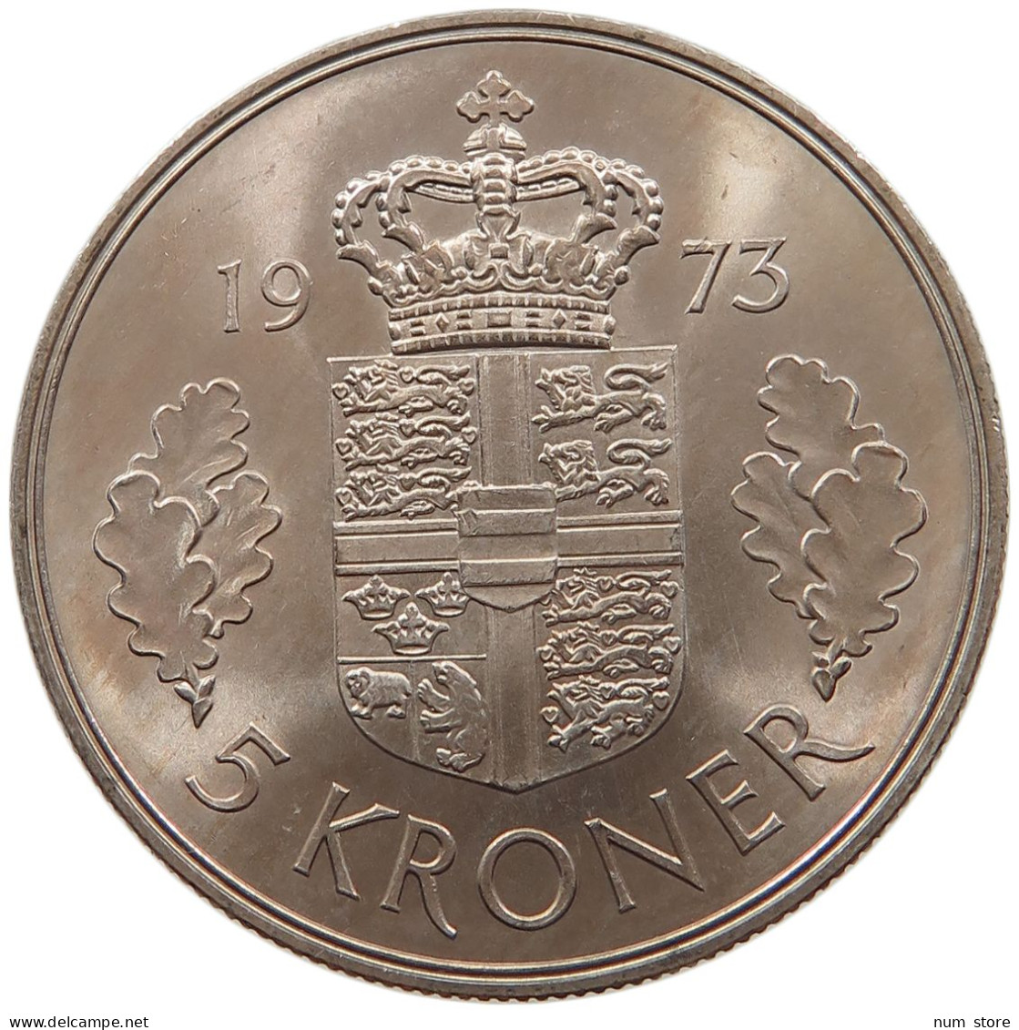 DENMARK 10 KRONER 1973 #s097 0059 - Danemark