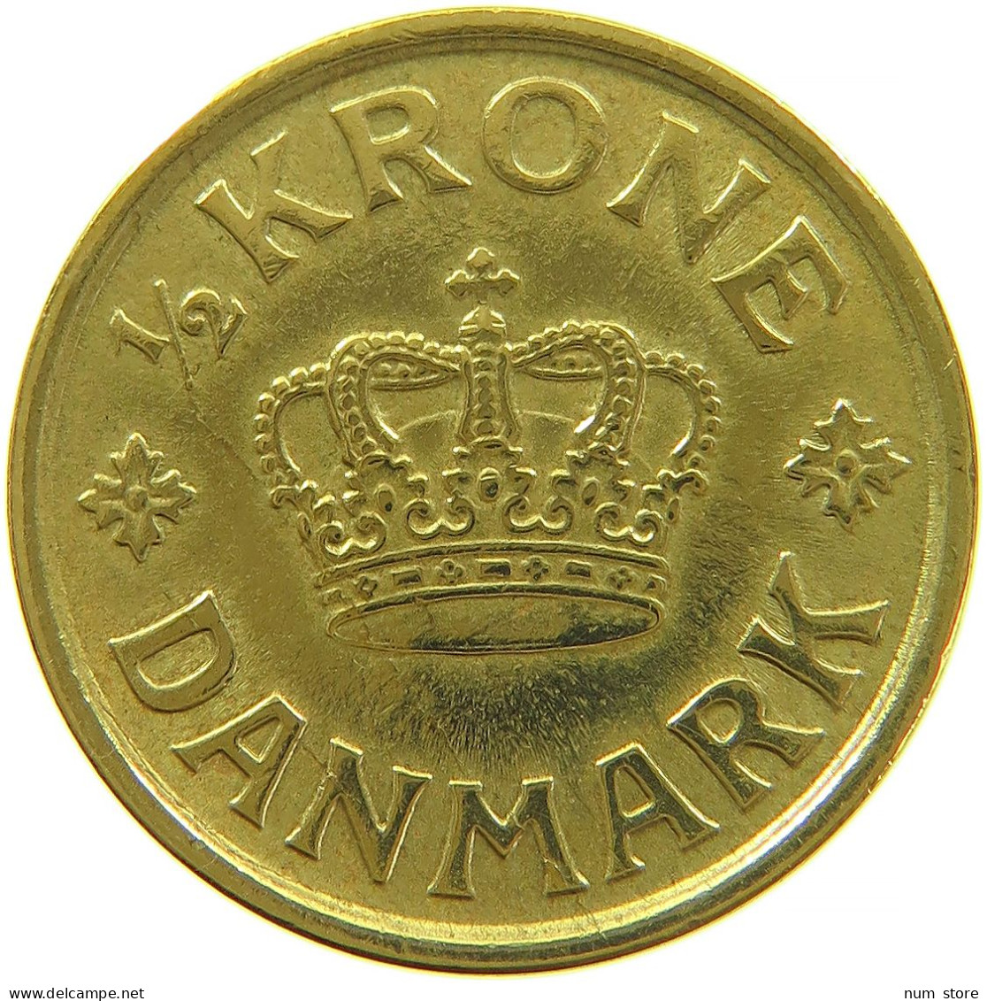 DENMARK 1/2 KRONE 1926 #s096 0239 - Danemark