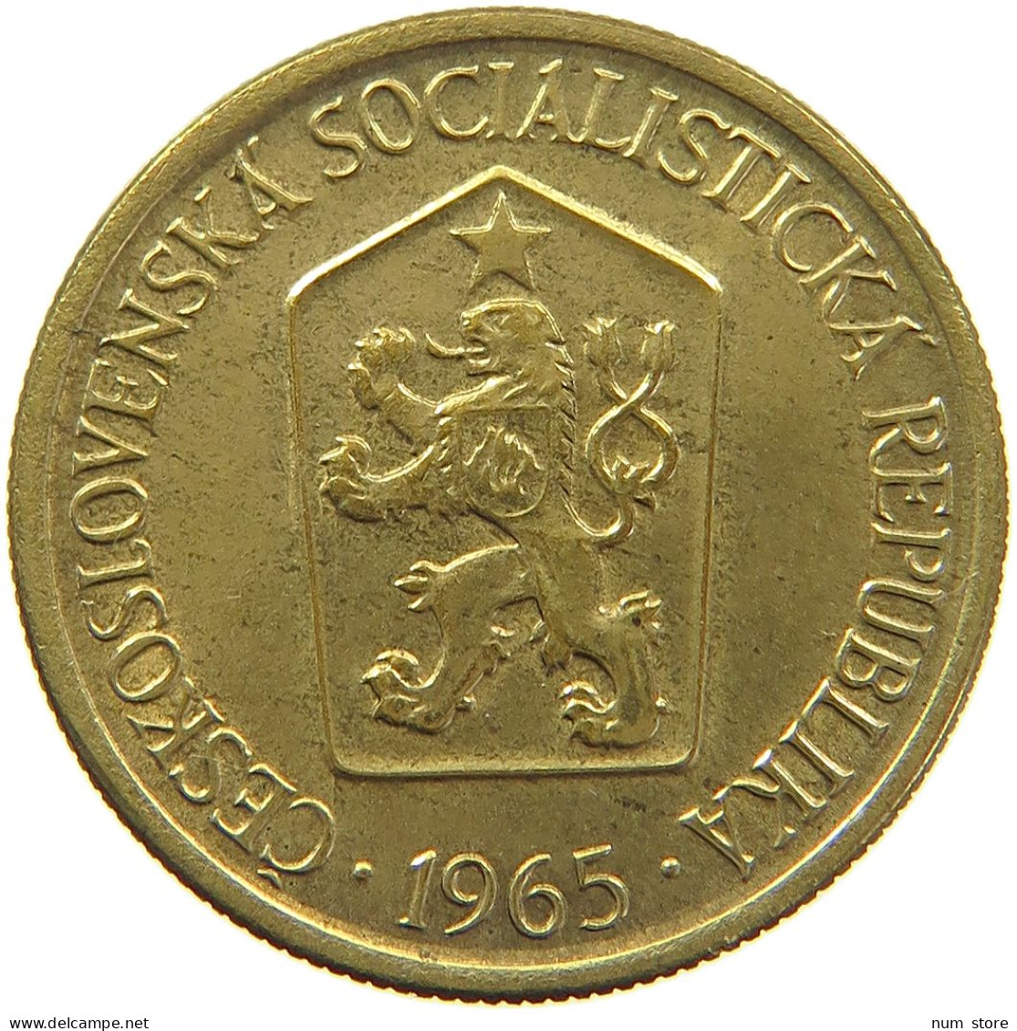 CZECHOSLOVAKIA KORUNA 1965 #s093 0351 - Tchécoslovaquie