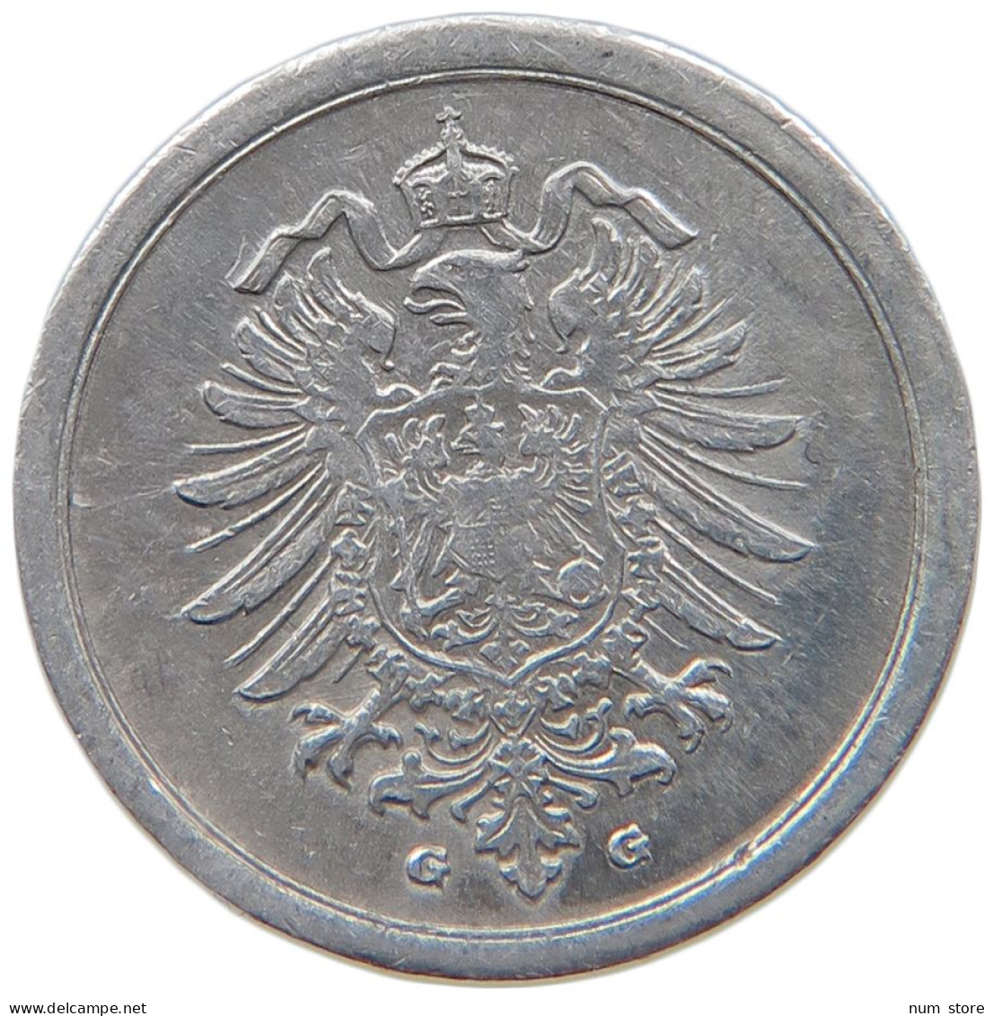 GERMANY EMPIRE 1 PFENNIG 1917 G #s089 0277 - 1 Pfennig
