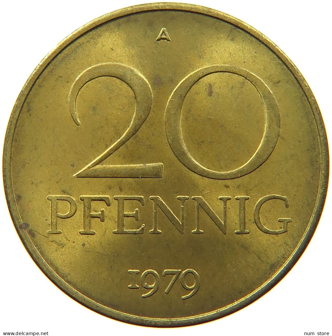 GERMANY DDR 20 PFENNIG 1979 A #s089 0113 - 20 Pfennig