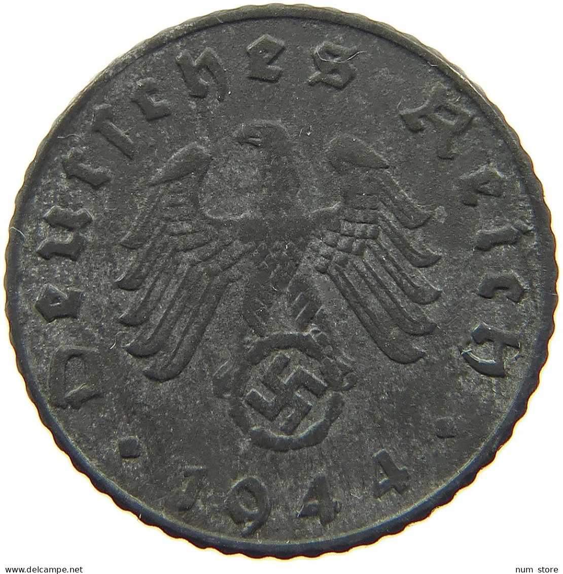 GERMANY 5 REICHSPFENNIG 1944 E #s091 0815 - 5 Reichspfennig