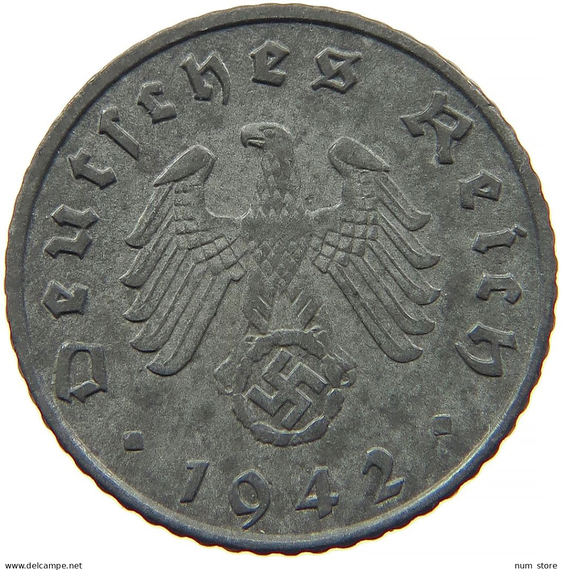 GERMANY 5 REICHSPFENNIG 1942 A #s091 0967 - 5 Reichspfennig