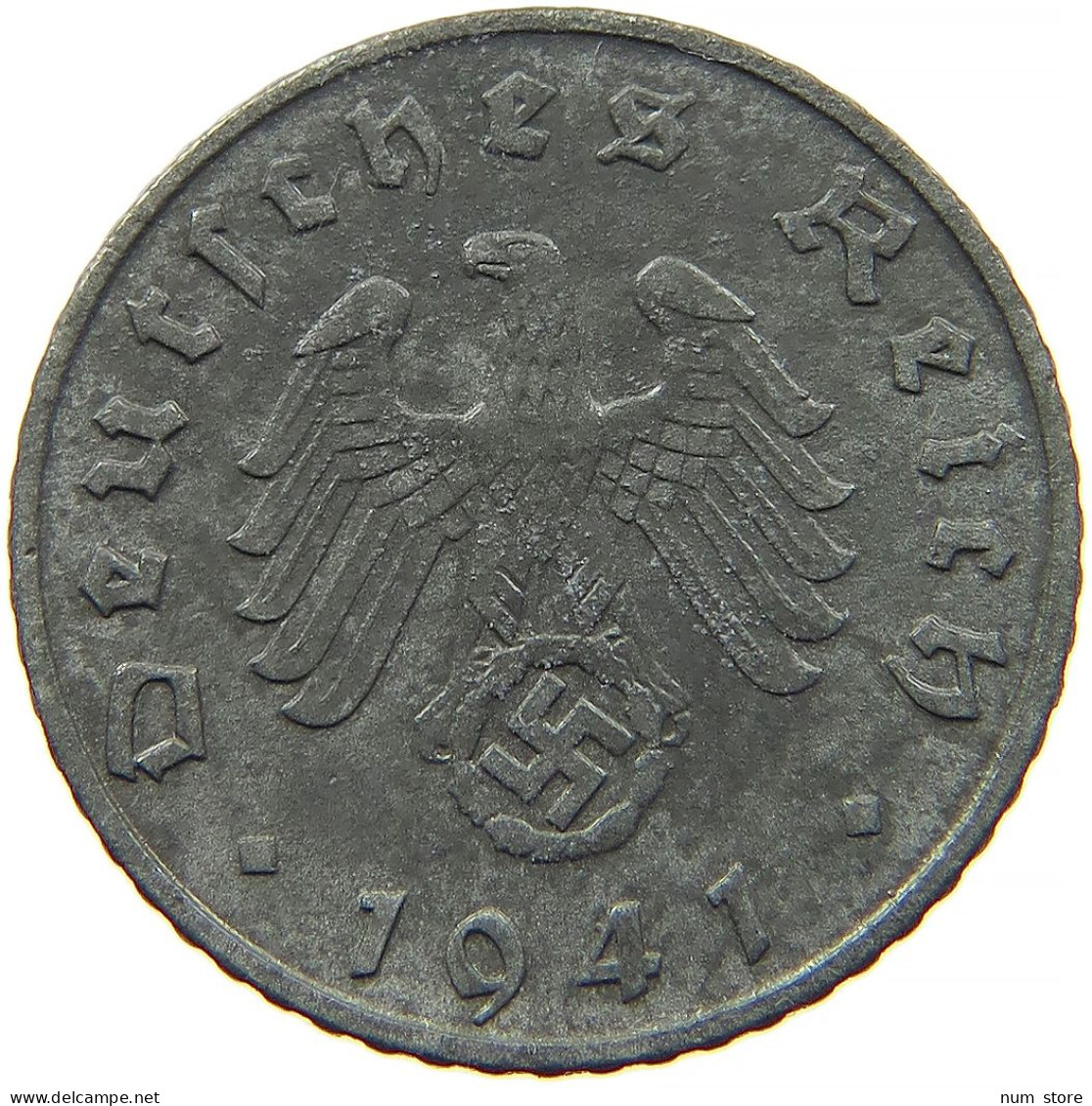 GERMANY 5 REICHSPFENNIG 1941 A #s091 0969 - 5 Reichspfennig