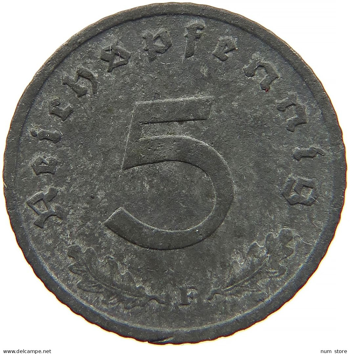 GERMANY 5 REICHSPFENNIG 1940 F #s091 0917 - 5 Reichspfennig