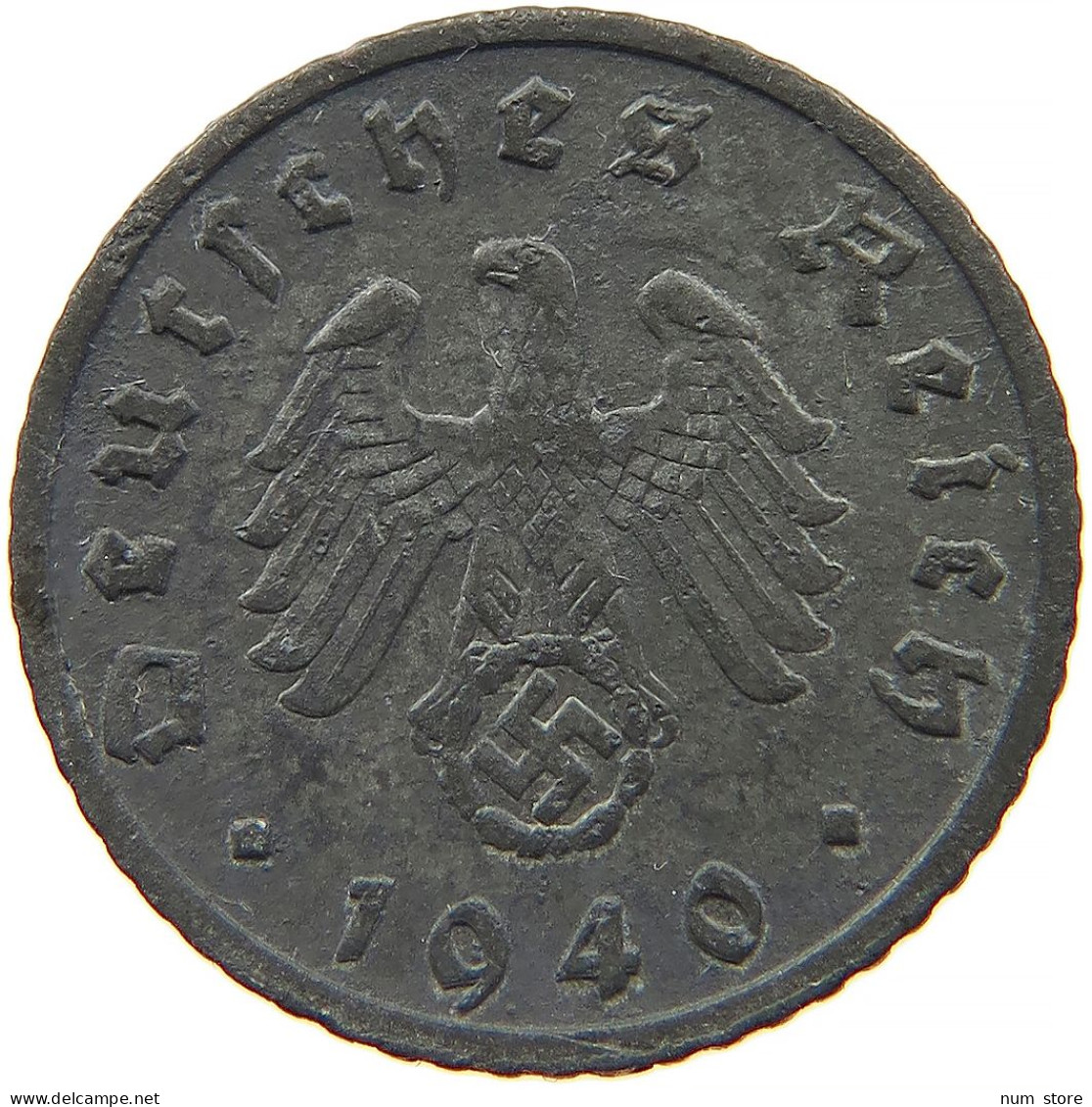 GERMANY 5 REICHSPFENNIG 1940 F #s091 0917 - 5 Reichspfennig