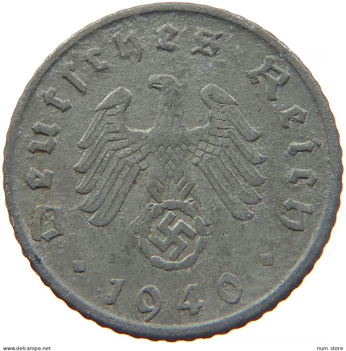 GERMANY 5 REICHSPFENNIG 1940 F #s091 0903 - 5 Reichspfennig