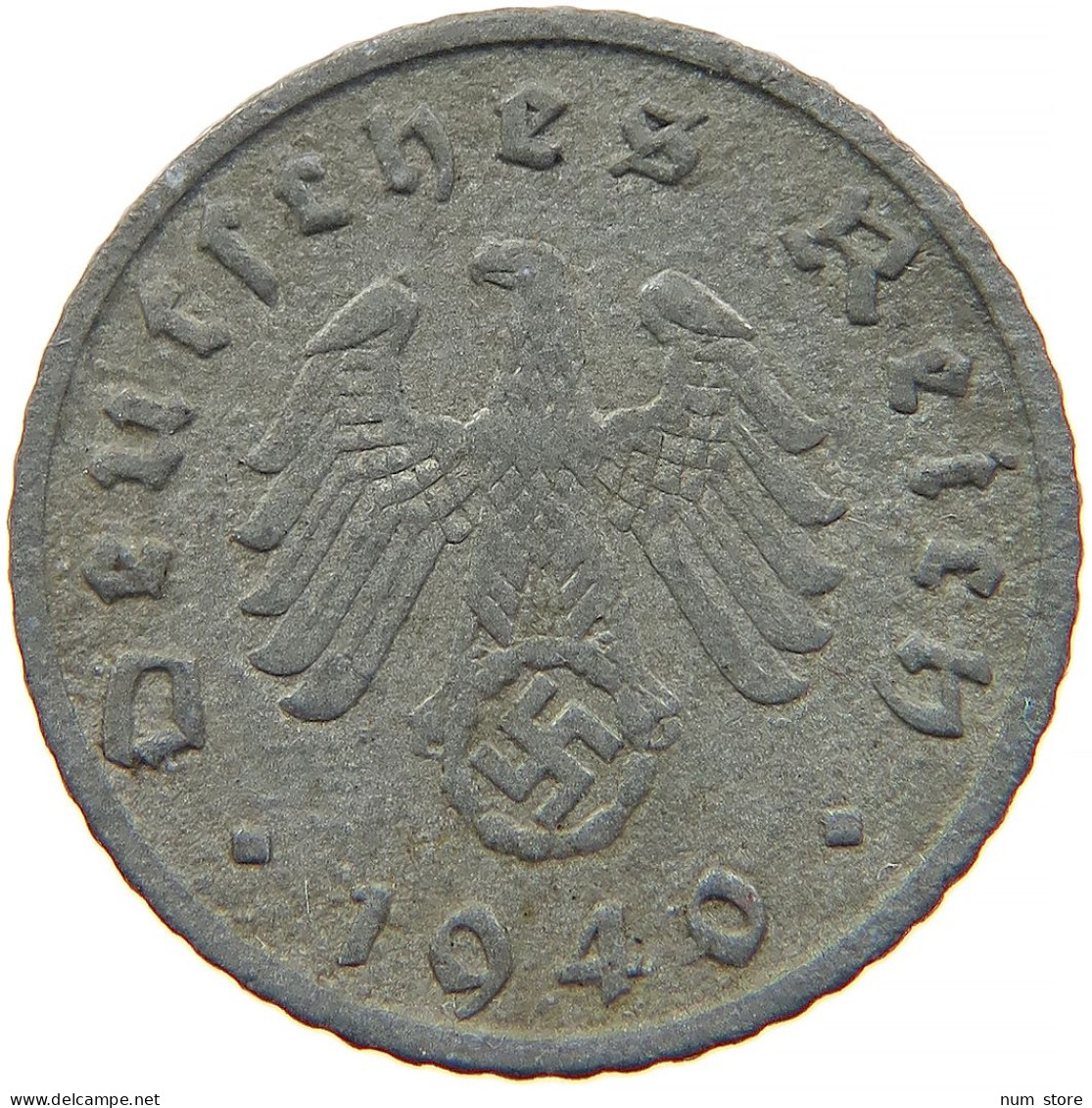 GERMANY 5 REICHSPFENNIG 1940 F #s091 0839 - 5 Reichspfennig