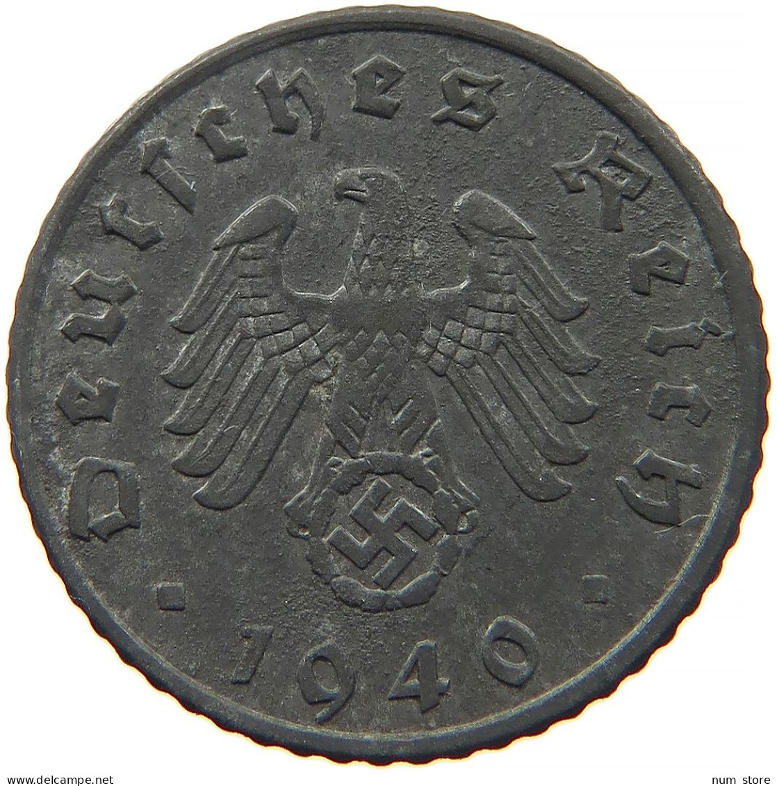 GERMANY 5 REICHSPFENNIG 1940 A #s091 0861 - 5 Reichspfennig