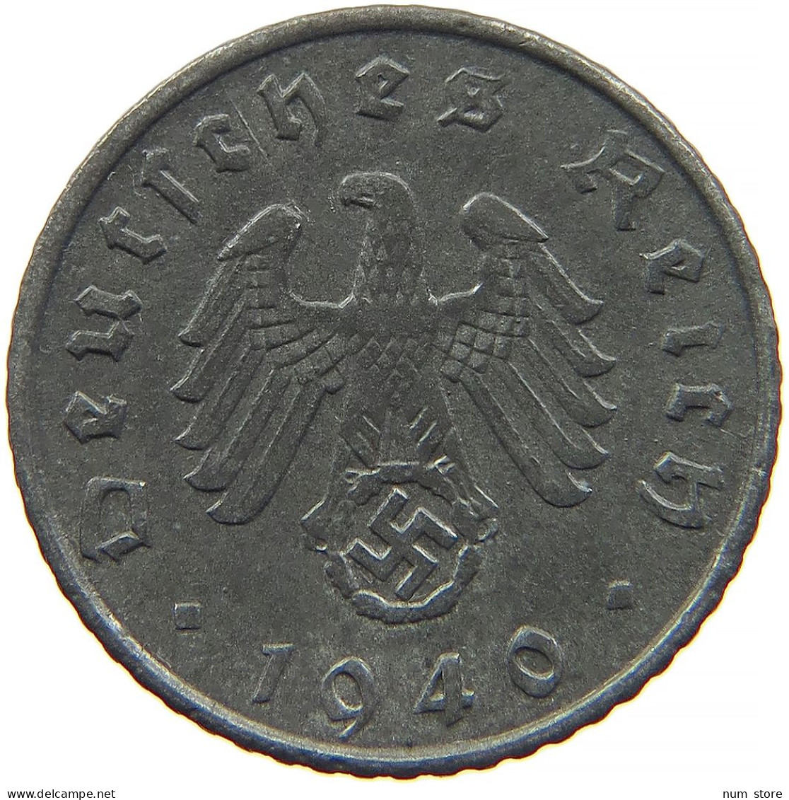 GERMANY 5 REICHSPFENNIG 1940 A #s091 0941 - 5 Reichspfennig