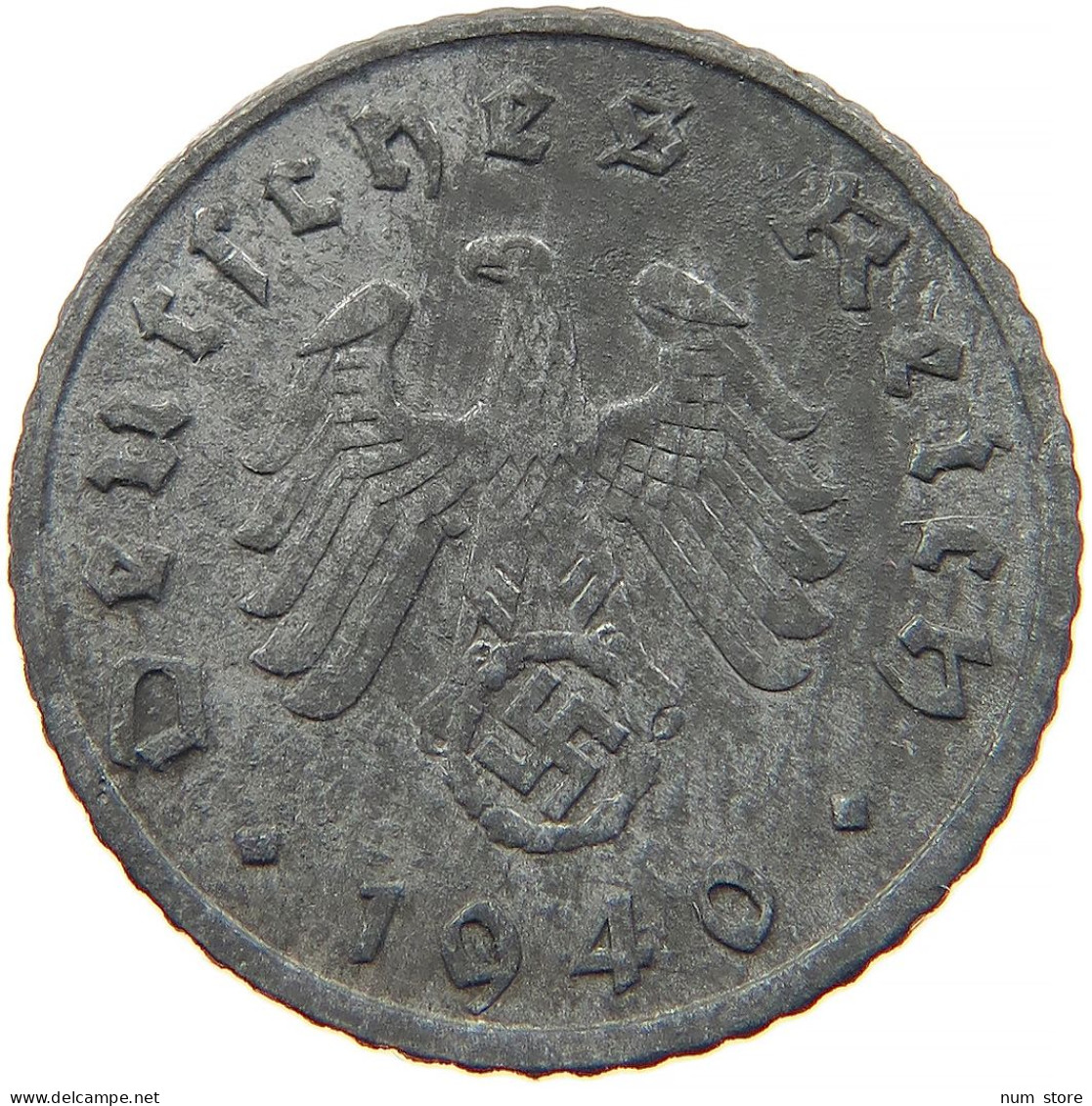 GERMANY 5 REICHSPFENNIG 1940 F #s091 0883 - 5 Reichspfennig