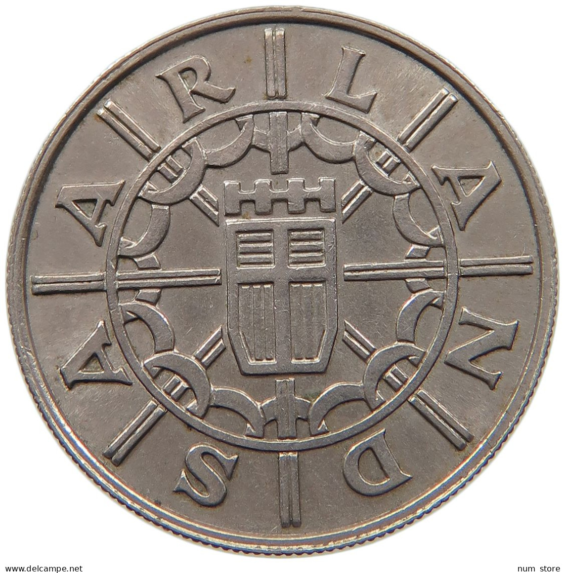 GERMANY 100 FRANKEN 1955 SAARLAND #s090 0241 - Autres & Non Classés