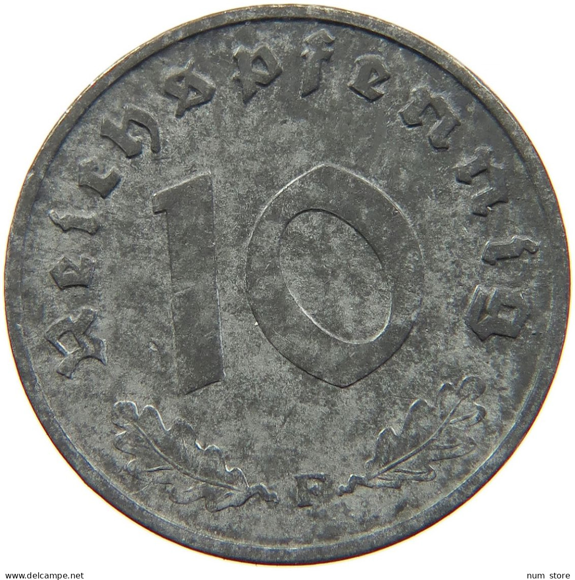 GERMANY 10 REICHSPFENNIG 1941 F #s095 0007 - 10 Reichspfennig