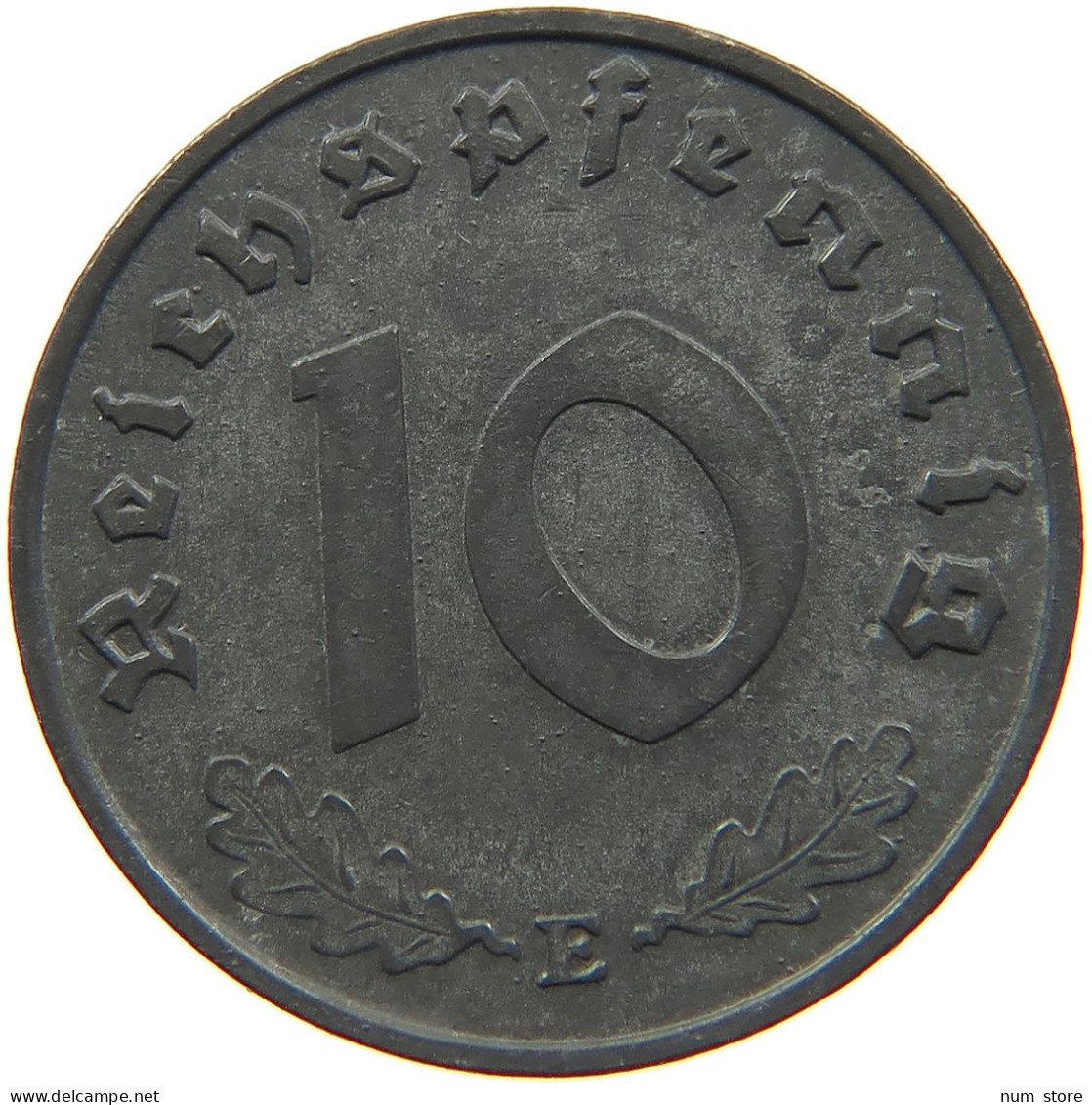 GERMANY 10 REICHSPFENNIG 1940 E #s095 0017 - 10 Reichspfennig