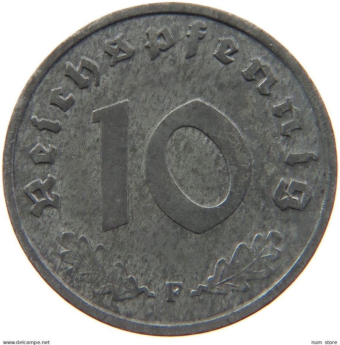 GERMANY 10 REICHSPFENNIG 1940 B #s095 0057 - 10 Reichspfennig