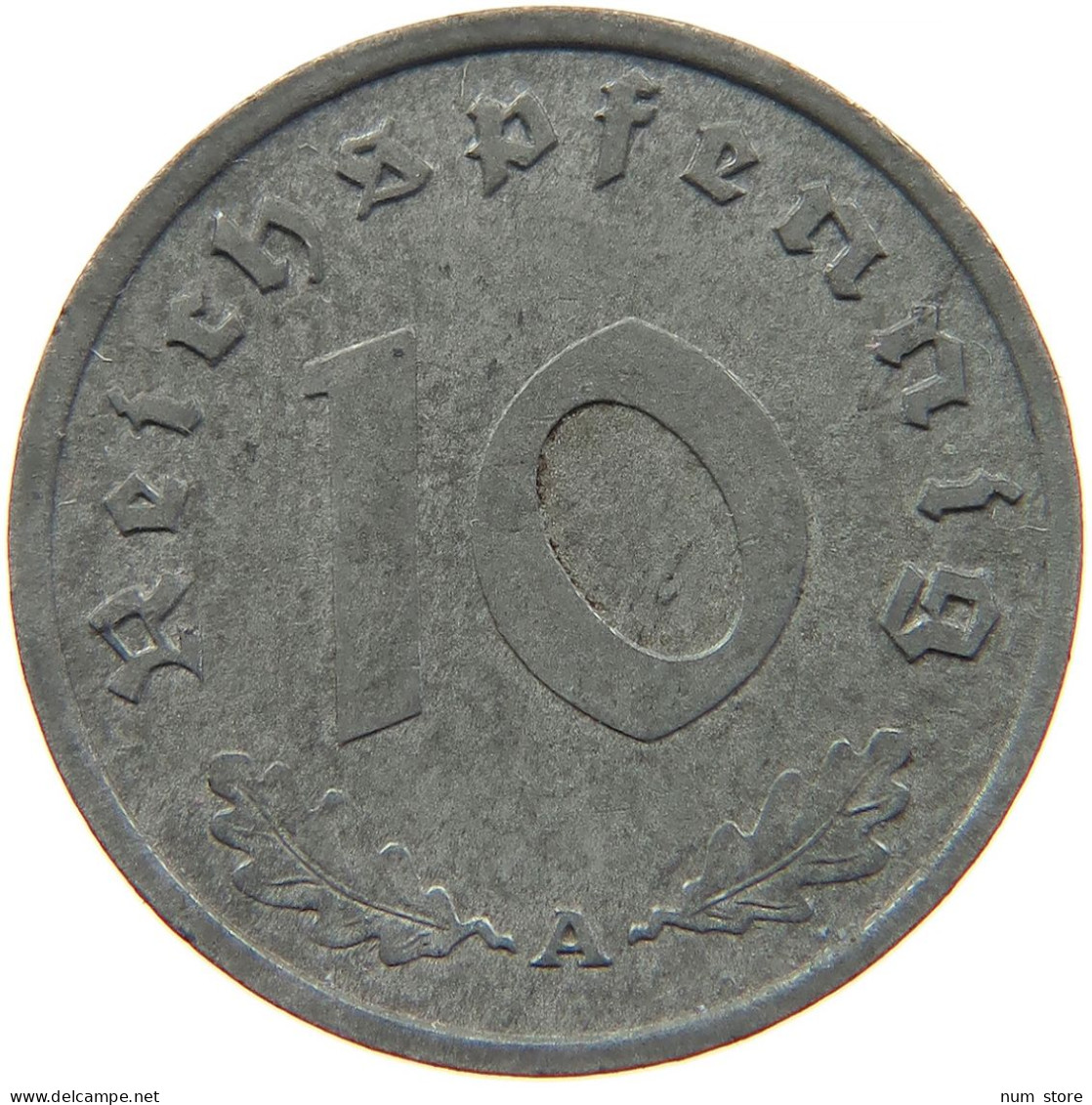 GERMANY 10 REICHSPFENNIG 1940 A #s095 0041 - 10 Reichspfennig