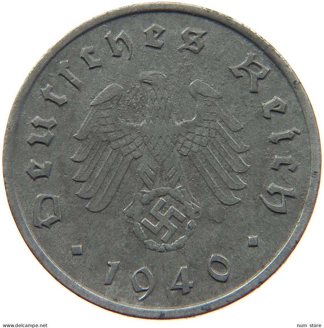 GERMANY 10 REICHSPFENNIG 1940 A #s095 0041 - 10 Reichspfennig