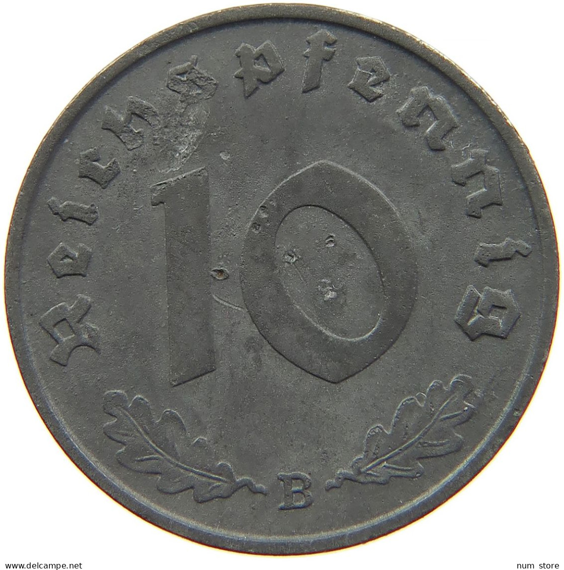 GERMANY 10 REICHSPFENNIG 1940 B #s095 0095 - 10 Reichspfennig