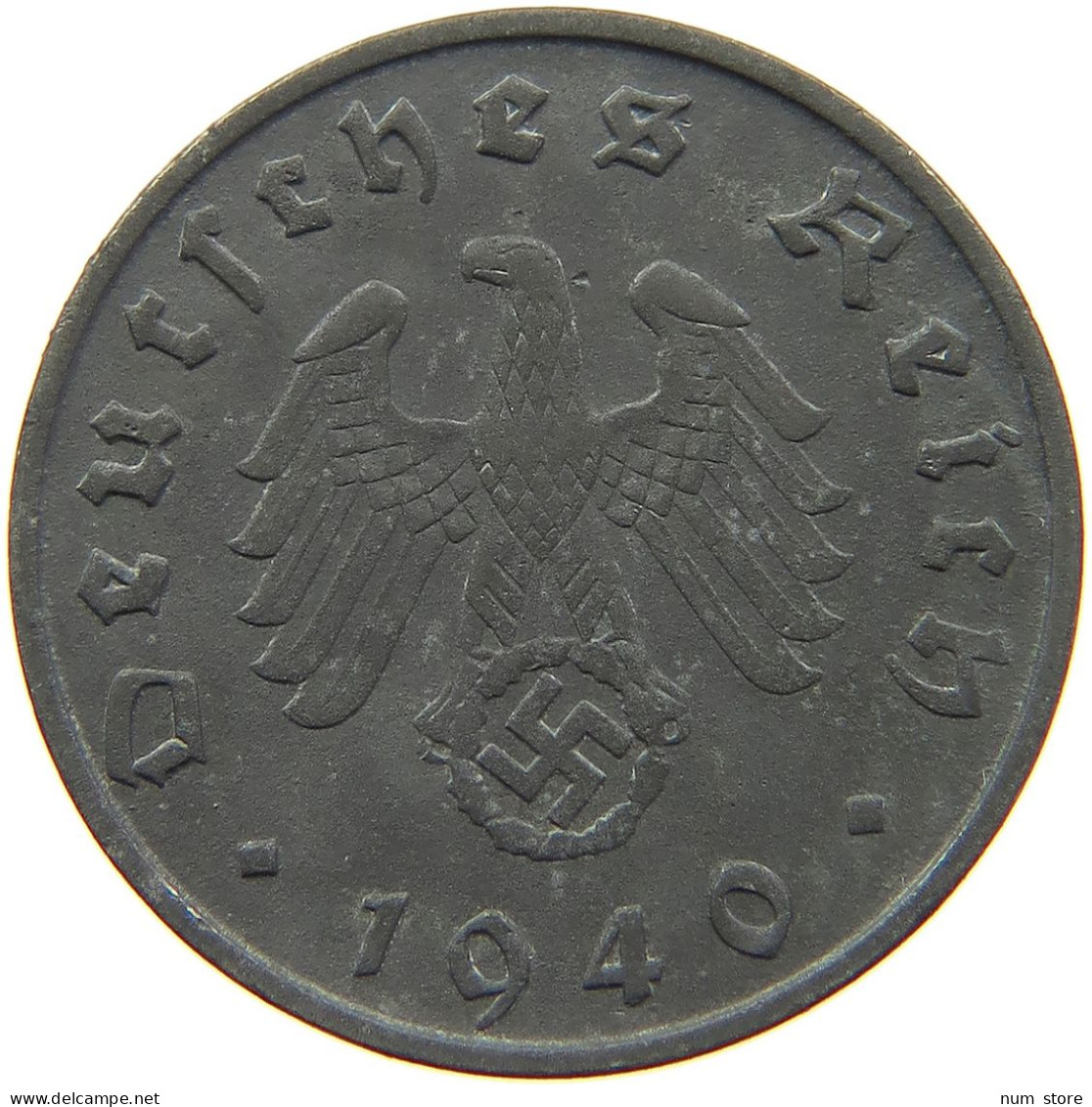 GERMANY 10 REICHSPFENNIG 1940 B #s095 0095 - 10 Reichspfennig