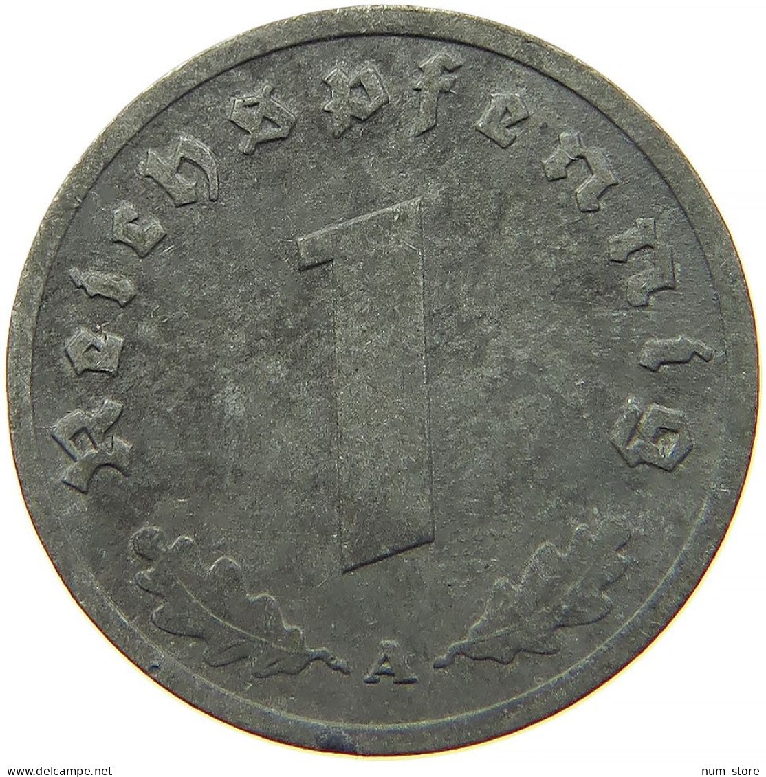 GERMANY 1 REICHSPFENNIG 1945 A #s091 1139 - 1 Reichspfennig