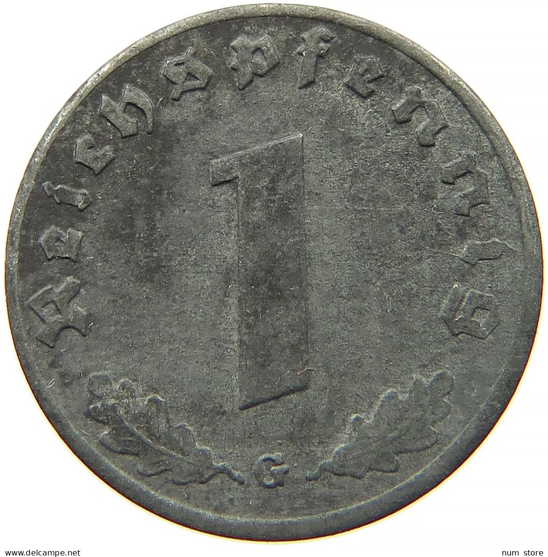GERMANY 1 REICHSPFENNIG 1944 G #s091 1135 - 1 Reichspfennig