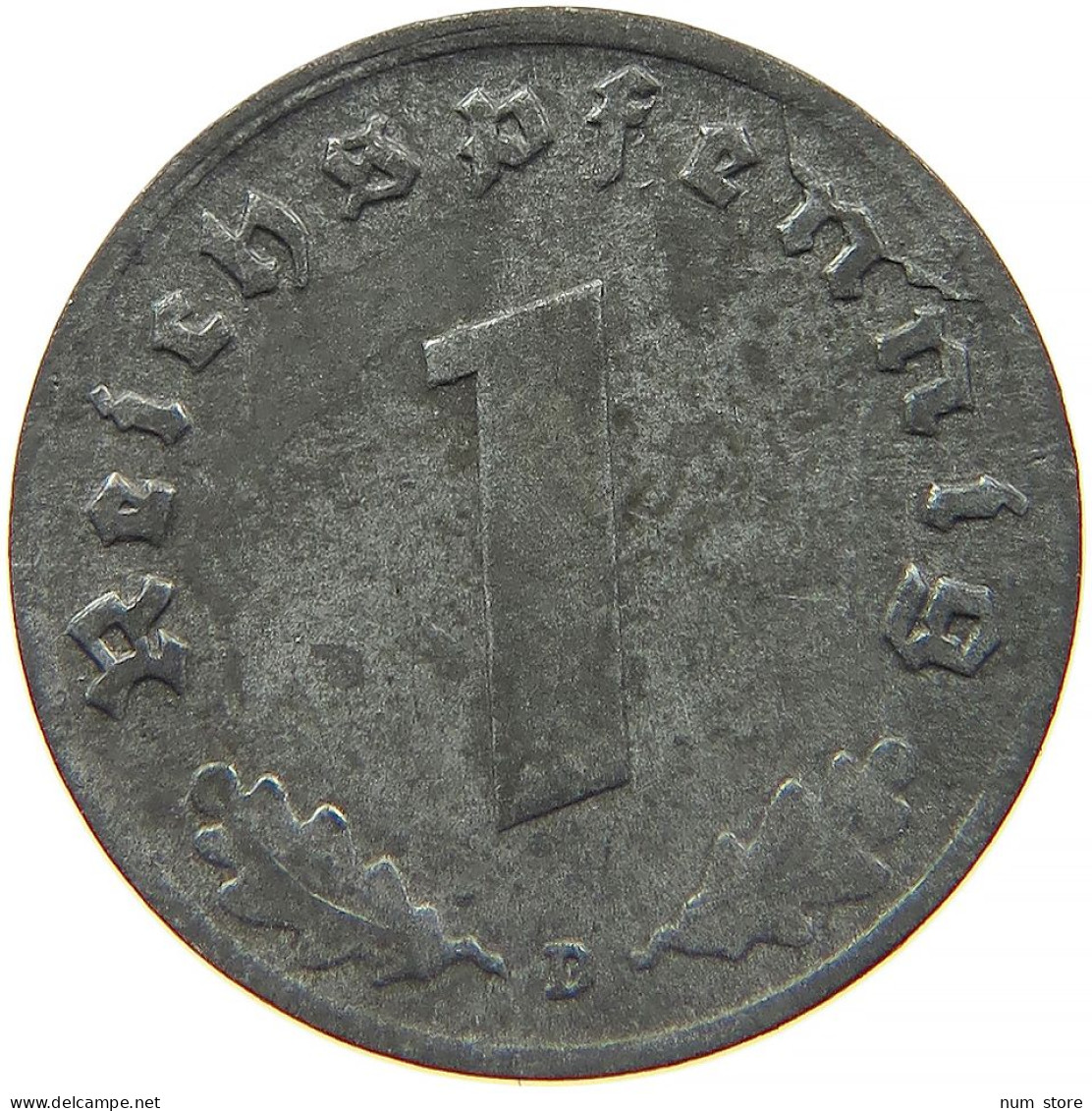 GERMANY 1 REICHSPFENNIG 1942 D #s091 1147 - 1 Reichspfennig