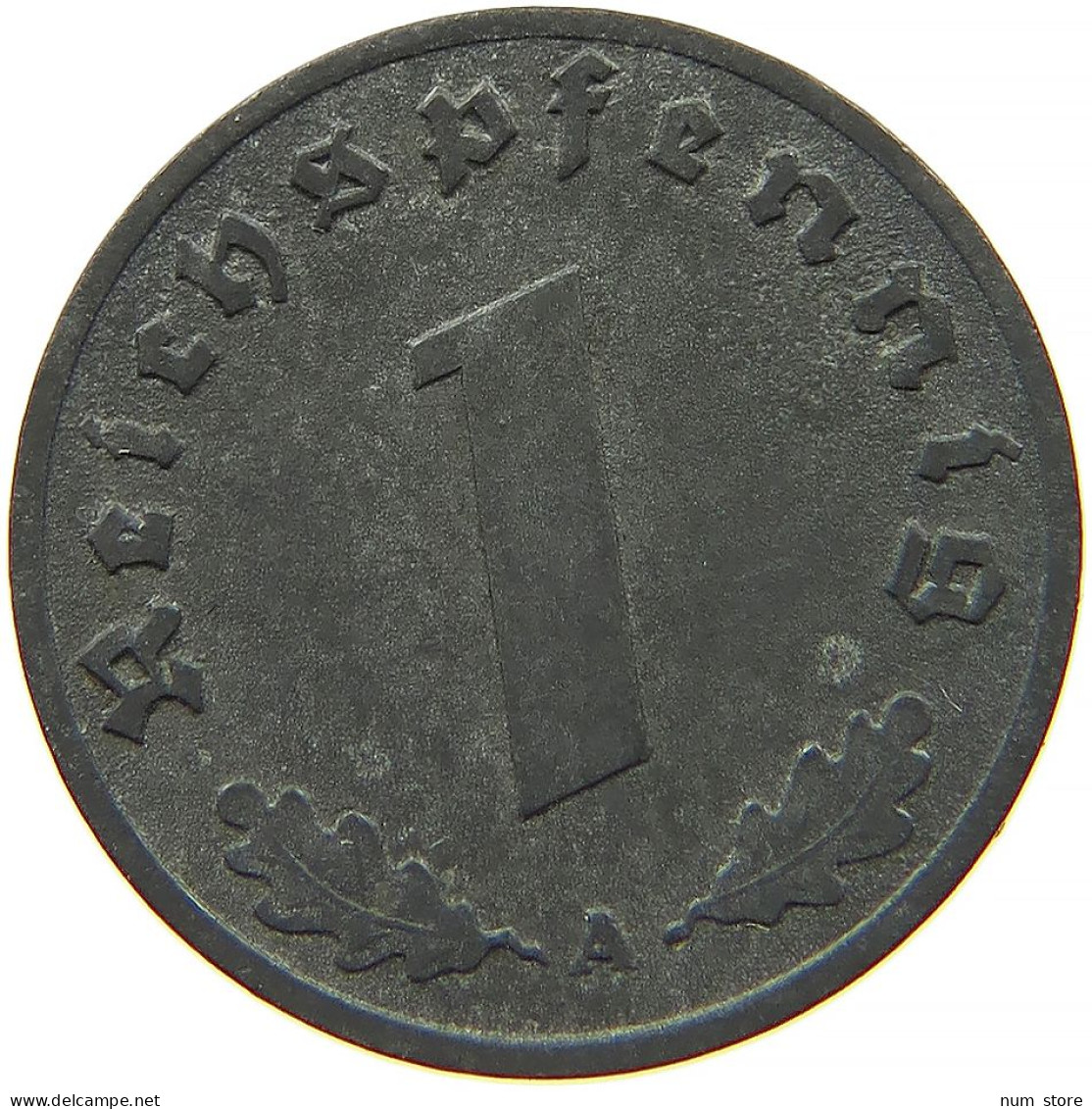 GERMANY 1 REICHSPFENNIG 1942 A #s091 1097 - 1 Reichspfennig