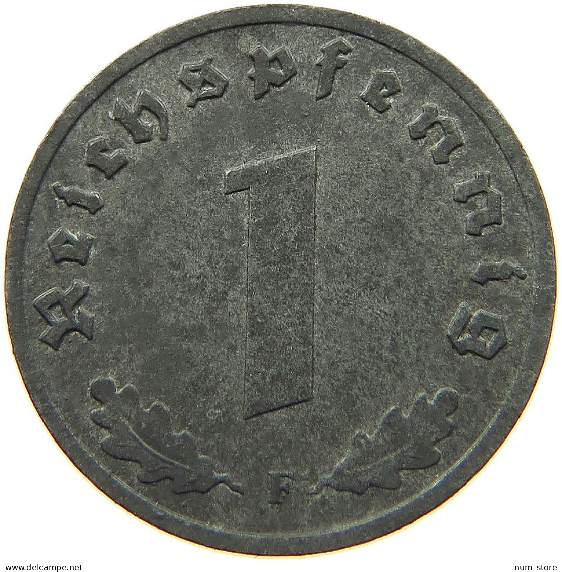 GERMANY 1 REICHSPFENNIG 1941 F #s091 1163 - 1 Reichspfennig