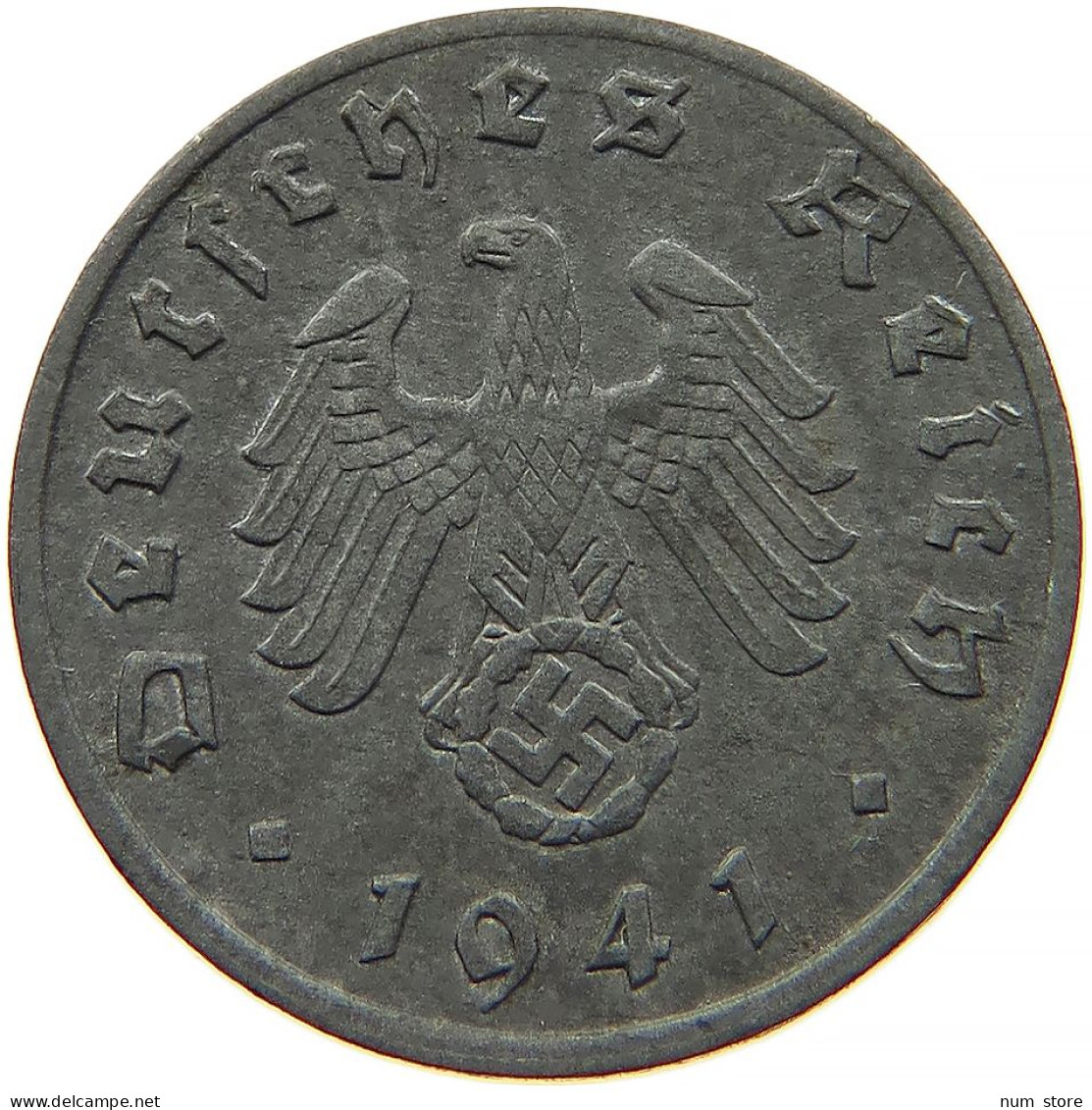 GERMANY 1 REICHSPFENNIG 1941 A #s091 1093 - 1 Reichspfennig