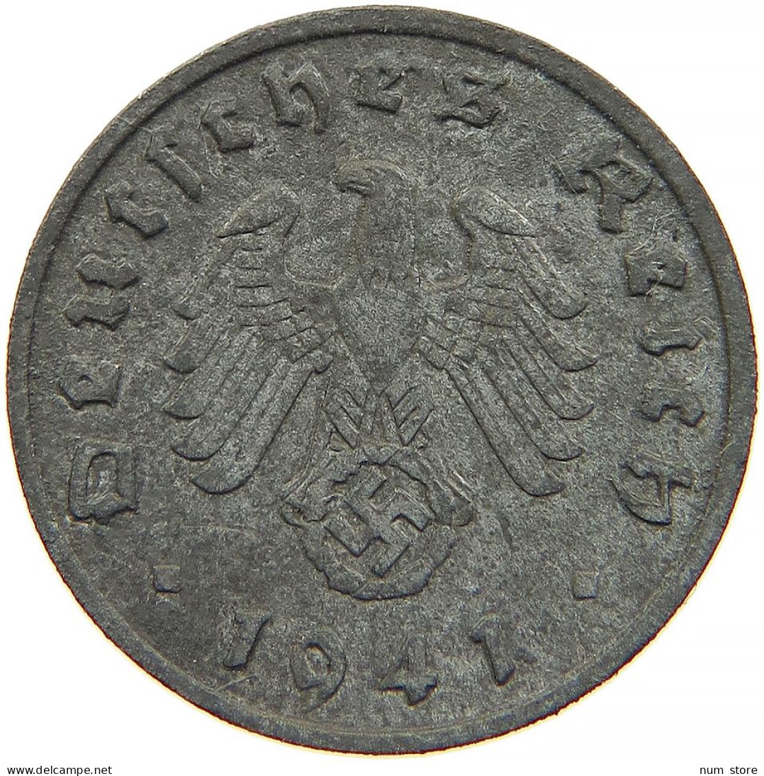 GERMANY 1 REICHSPFENNIG 1941 A #s091 0981 - 1 Reichspfennig