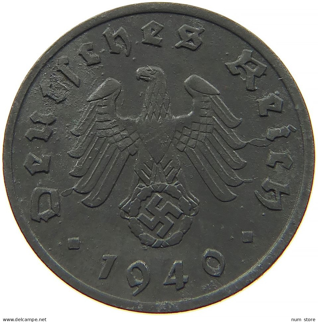 GERMANY 1 REICHSPFENNIG 1940 A #s091 1125 - 1 Reichspfennig