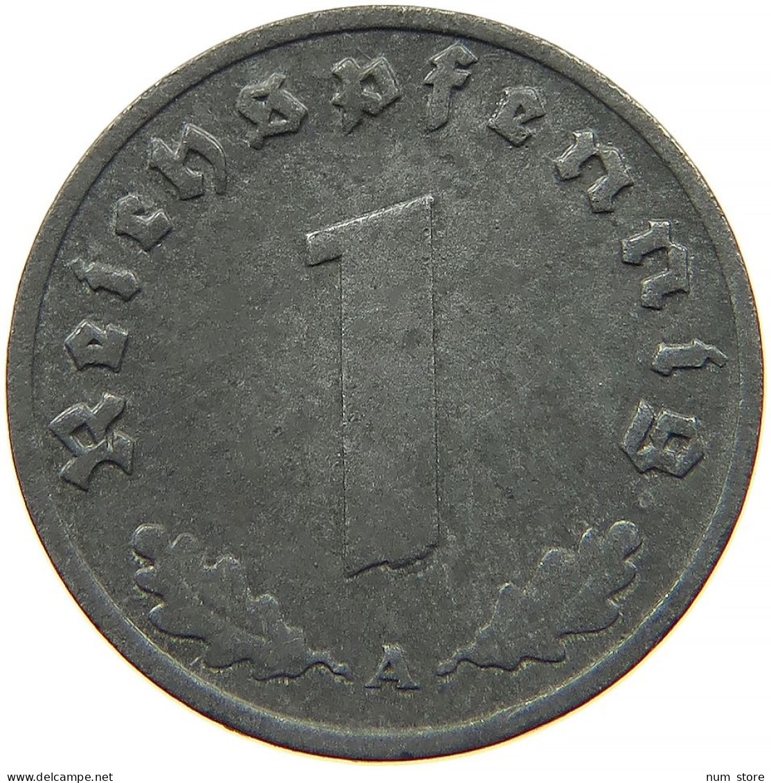 GERMANY 1 REICHSPFENNIG 1940 A #s091 1123 - 1 Reichspfennig