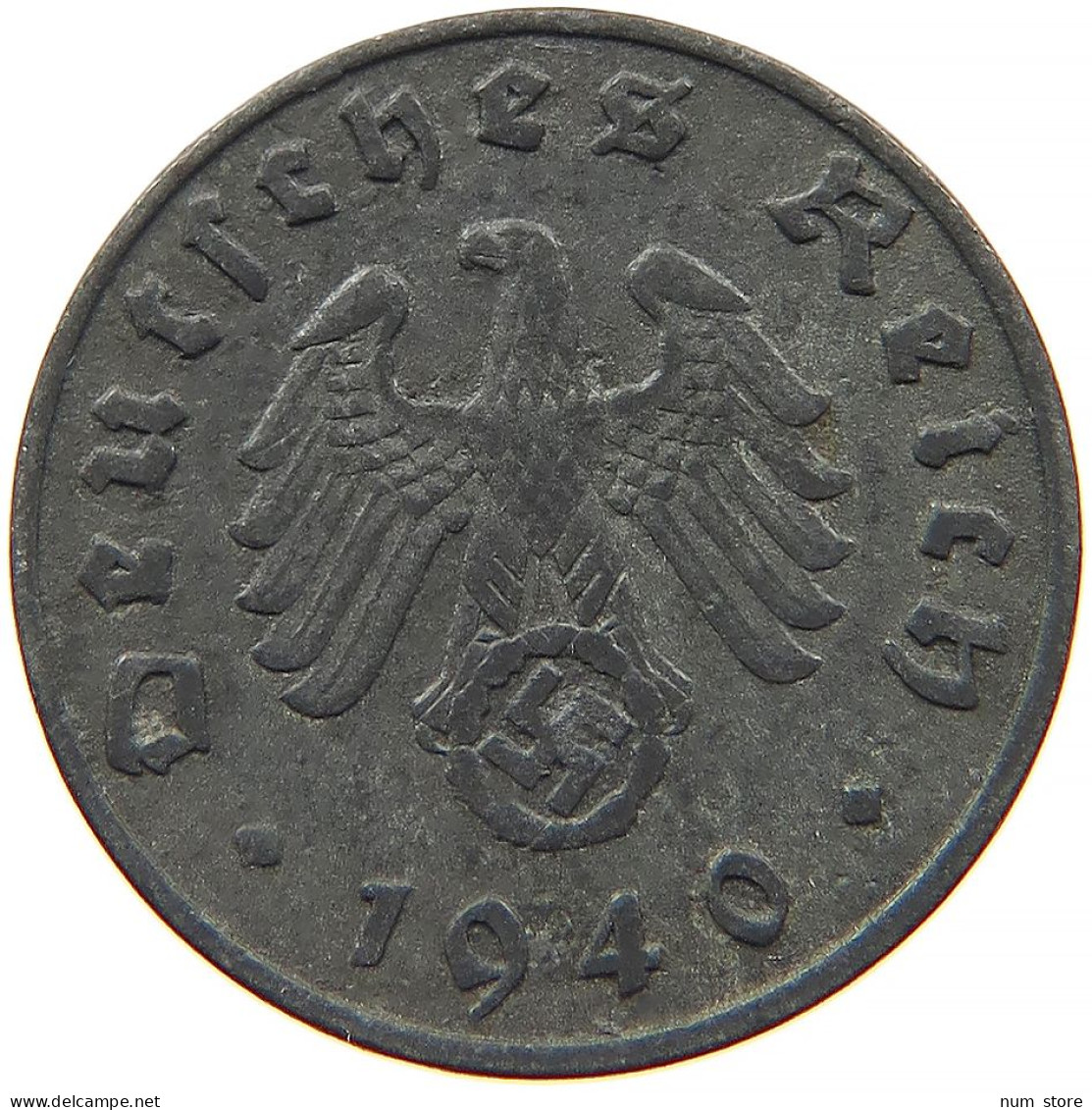 GERMANY 1 REICHSPFENNIG 1940 A #s091 1063 - 1 Reichspfennig