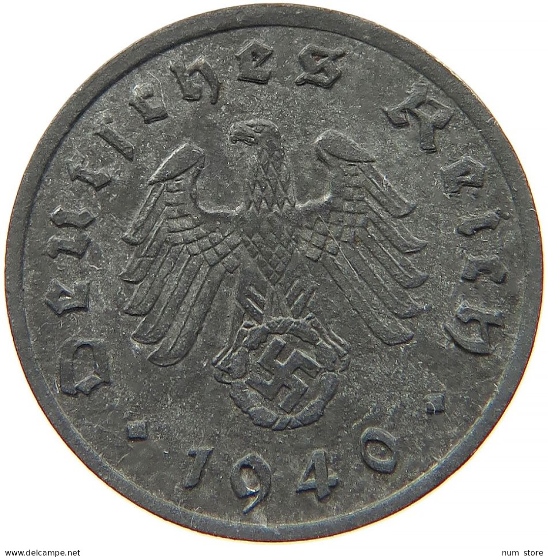 GERMANY 1 REICHSPFENNIG 1940 A #s091 1035 - 1 Reichspfennig