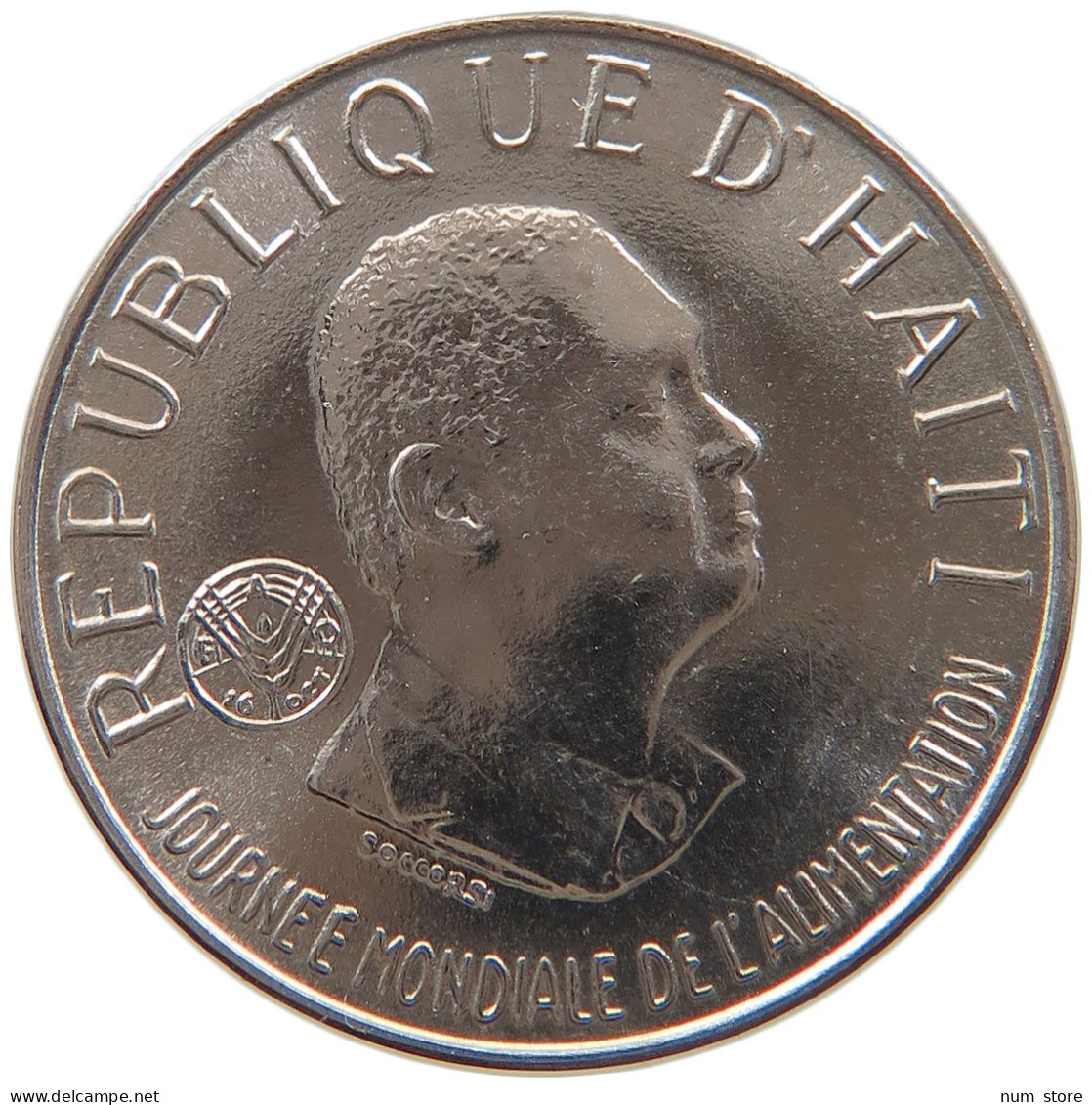 HAITI 5 CENTIMES 1981 #s096 0371 - Haití